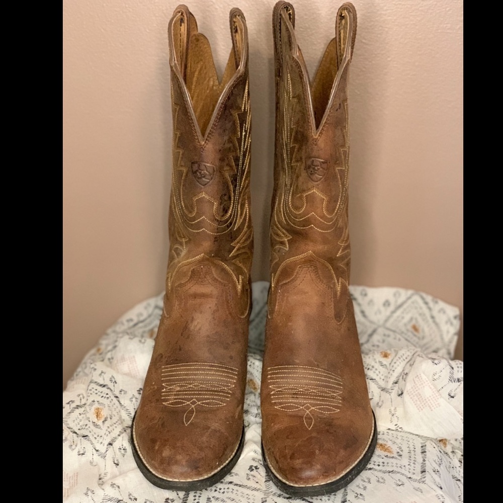 Ariat Women’s Heritage Western R Toe - Cowboy Boot